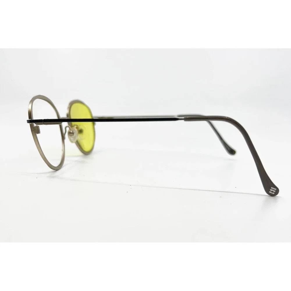Cinzia Europa Eyeglass Frames Mens Bronze CIN-5129 C1 Oval Full Rim 49-20-138